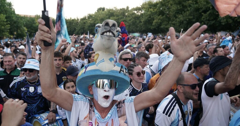 a qué hora es el banderazo y las recomendaciones para los hinchas argentinos