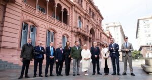 diputados de derecha vinieron a buscar las recetas de la motosierra de Milei