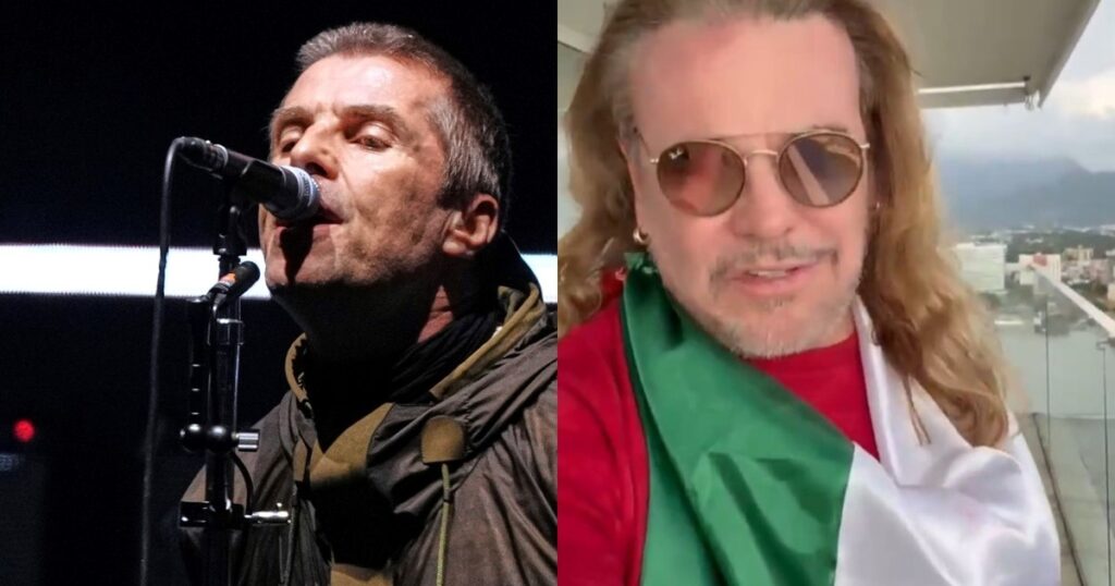 el cantante de Maná le respondió a Liam Gallagher y calentó la previa del México-Inglaterra