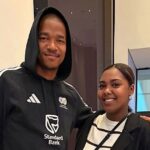 Utilice este título la desoladora carta de despedida de la pareja de Jayden Adams, el futbolista sudafricano que murió tras disputar el Mundial 2026 y cree en base a ese titulo original un titulo nuevo, preciso, comprensible y que no pierda relacion con el titulo original. Necesito que me devuelvas solo y nada mas que el titulo nuevo.