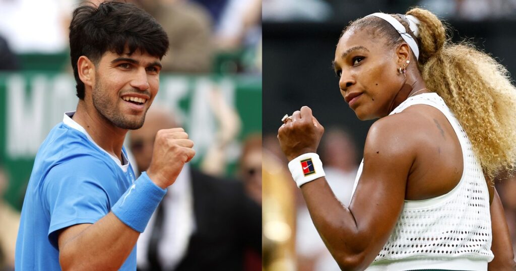 Alcaraz y Serena Williams se unen en busca del millón de dólares en premios