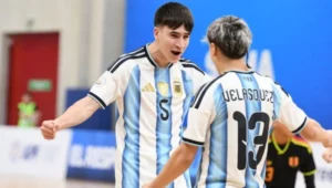 Argentina va por el título ante Brasil en el Sudamericano Sub 17 de futsal