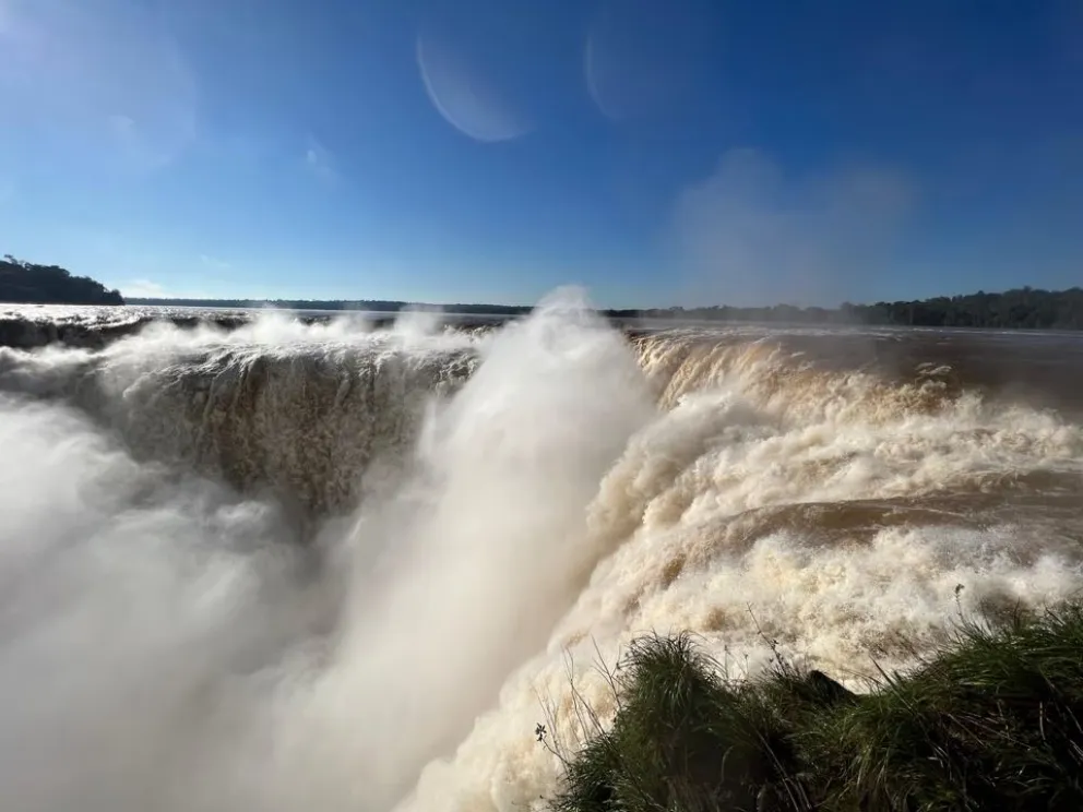 Cierran la Garganta del Diablo por riesgo de crecida histórica