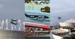 Dos aviones rozaron el estadio de Ciudad del Cabo antes de Sudáfrica vs All Blacks y aterraron a los 60 mil espectadores