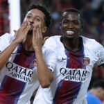 Utilice este título El PSG no tuvo un buen arranque en Francia, pero celebró como una victoria el empate ante Lille y cree en base a ese titulo original un titulo nuevo, preciso, comprensible y que no pierda relacion con el titulo original. Necesito que me devuelvas solo y nada mas que el titulo nuevo.