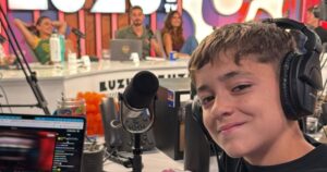 La historia de Tiano Dubini Guzzo, el nene que fue a Luzu de espectador y terminó como columnista de Occhiato
