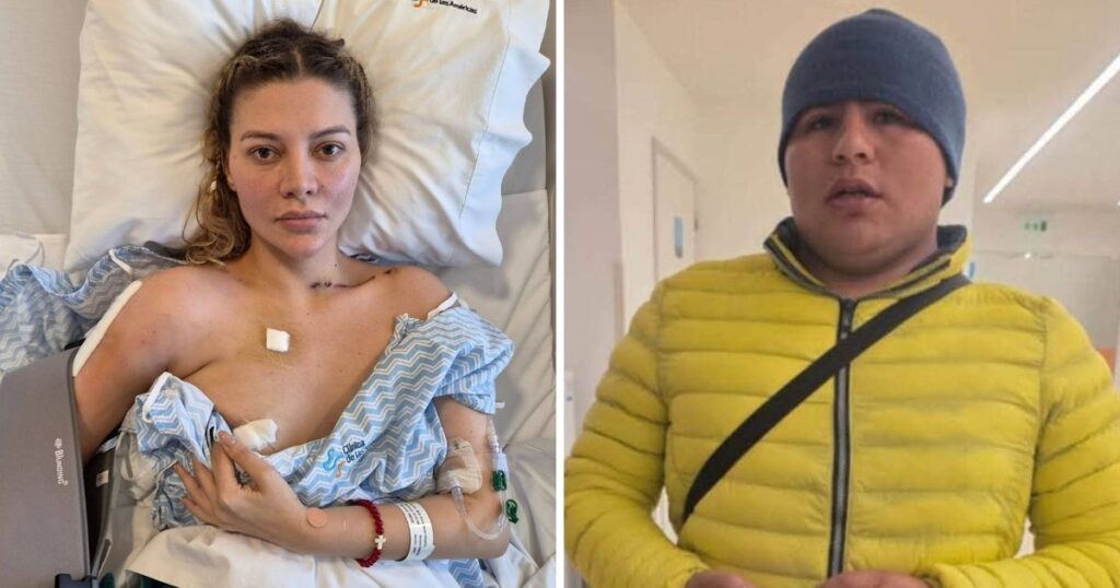 Nadia Beller denunció que el hombre de campera amarilla que intentó entrar a su habitación estuvo en la escena del atentado