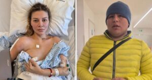 Nadia Beller denunció que el hombre de campera amarilla que intentó entrar a su habitación estuvo en la escena del atentado