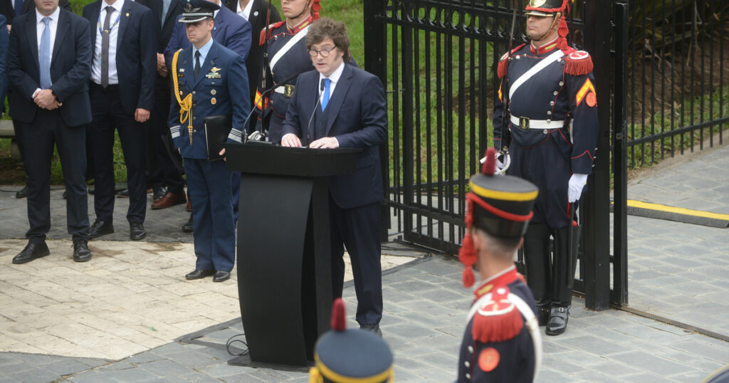 el Presidente encabeza el acto por el aniversario del paso a la inmortalidad de San Martín