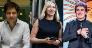 lideraron tres opositores, Milei quedó cuarto y un famoso último