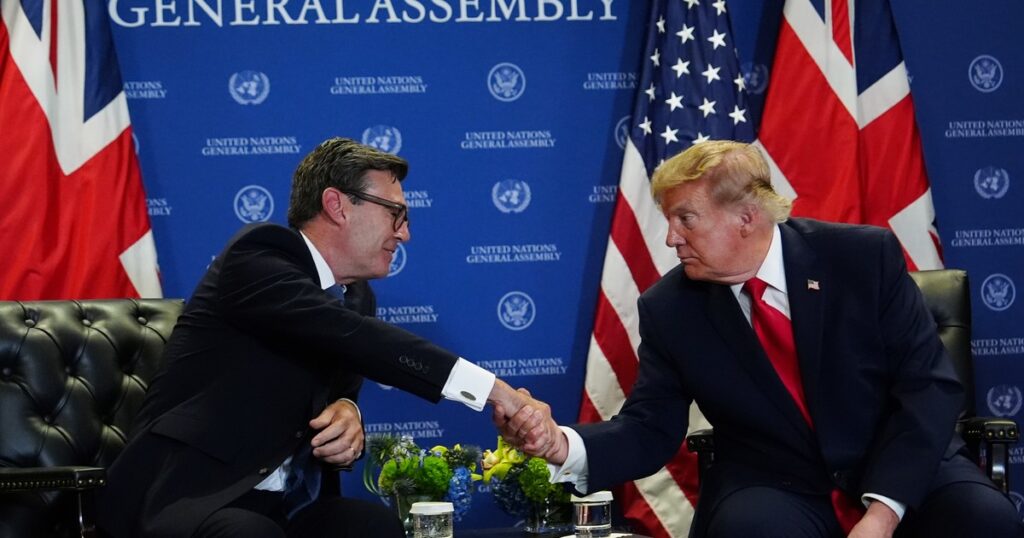 El primer ministro de Gran Bretaña se reunió con Trump y hablaron de las islas Malvinas: "Establecimos una buena conexión"