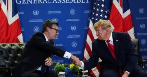 El primer ministro de Gran Bretaña se reunió con Trump y hablaron de las islas Malvinas: "Establecimos una buena conexión"