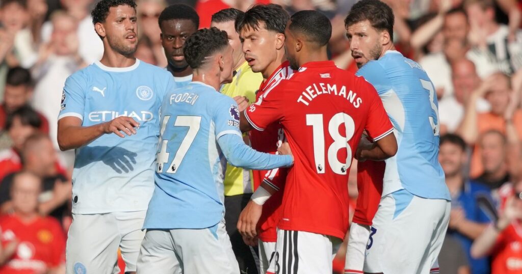 Lisandro Martínez explotó por el polémico gol de Haaland que decidió el clásico de Manchester
