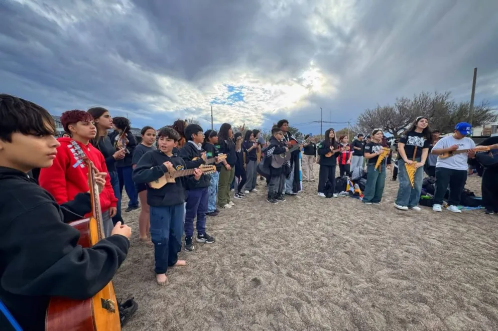 Playa Unión fue sede del 13° Encuentro de Orquestas Latinoamericanas