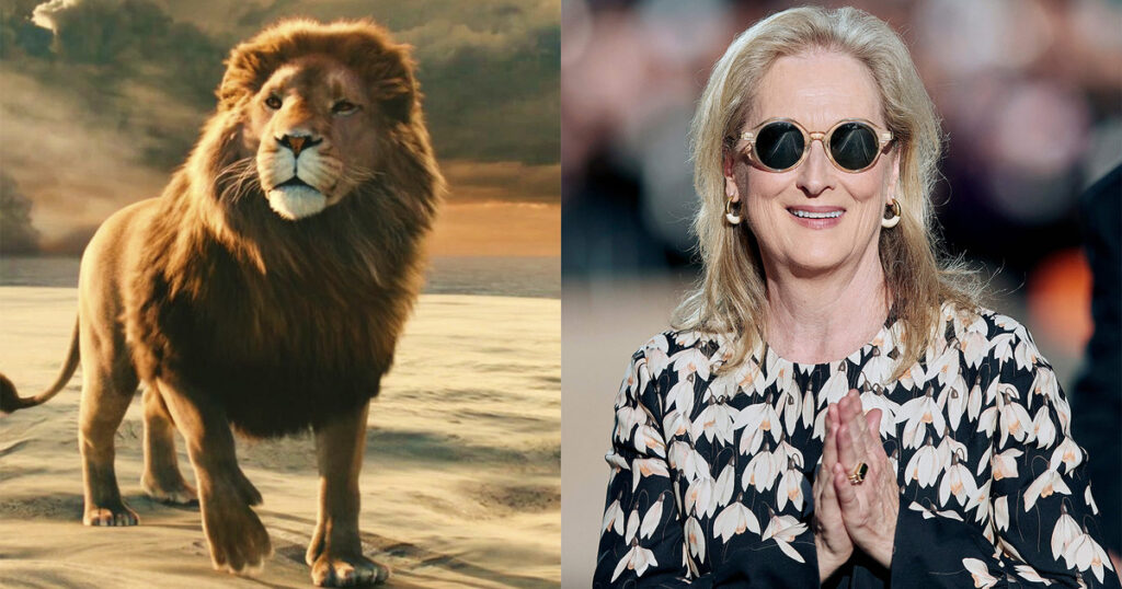 la saga vuelve al cine con Meryl Streep como la voz de Aslan