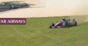 llegó a estar tercero, un despiste lo mandó al fondo y remontó hasta los puntos en el GP de Italia de F1