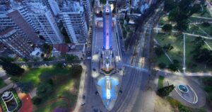 El impactante homenaje en Rosario para Lionel Messi por su despedida de la Selección Argentina