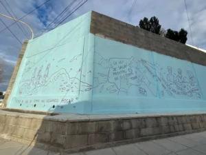 En el Día de la Salud Mental, Comodoro inaugura un mural creado de manera comunitaria