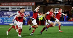 Fleetwood Town eliminó al Arsenal de la Copa de la Liga y firmó una de las sorpresas del siglo