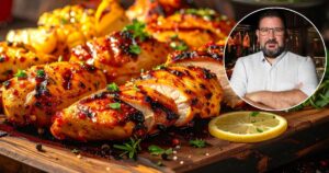 así busco que el pollo quede mucho más crujiente”