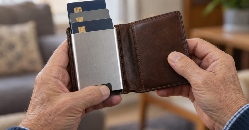 cómo funcionan las billeteras "blindadas" que bloquean la lectura de tarjetas